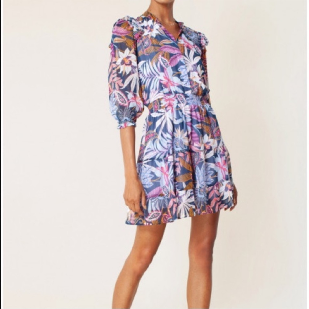 NWT Hale Bob Frankie Floral Dress XL